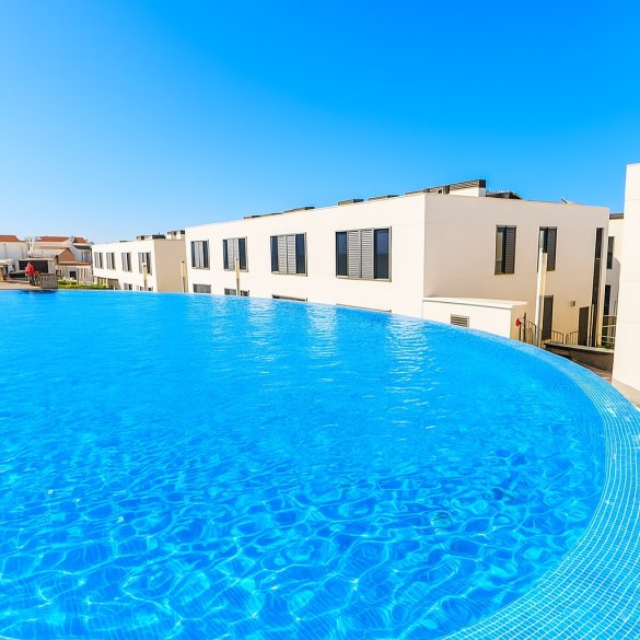 TENERIFE: Modern newly built apartment with sea views in a prime location in Abades!