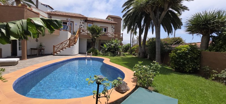Tenerife – Exclusive Villa with Sea Views in La Matanza de Acentejo – Your Private Oasis of Well-Being in the Green North of Tenerife
