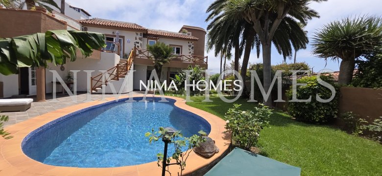 Tenerife: Exclusiva Villa con Vistas al Mar en La Matanza de Acentejo – Su Oasis Privado de Bienestar en el Verde Norte de Tenerife